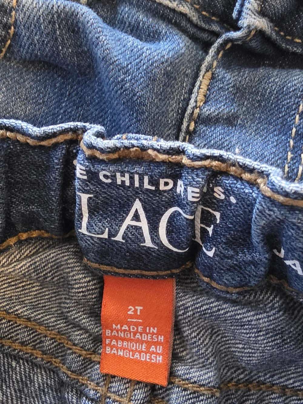 The Children’s Place Boys Jeans Lot 2 Pairs Denim 18-24M & 2T